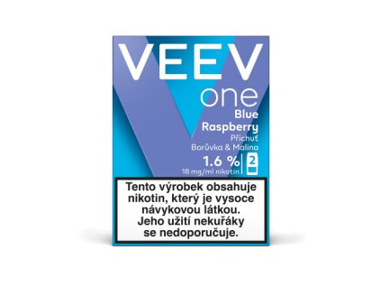 VEEV ONE Blue RaspBerrry 1,6% 2x2ml (18 mg)