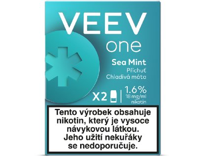 VEEV ONE Sea Mint 1,6% 2x2ml (18 mg)