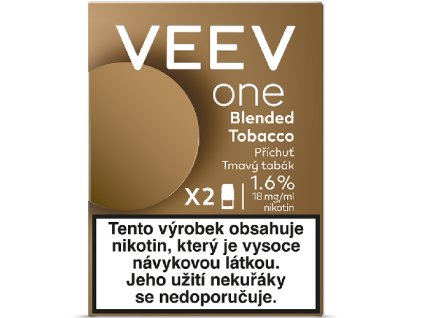 VEEV ONE Blended Tobacco 1,6% 2x2ml (18 mg)