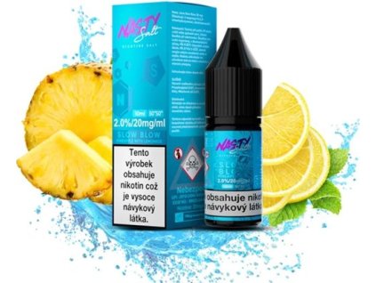 liquid nasty salt slow blow 10ml 20mg ananas citron