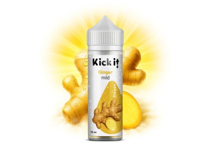kickit Ginger Mild shake and vape