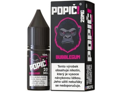 liquid popic salt bubblegum 10ml 20mg