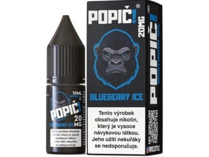 liquid popic salt blueberry ice 10ml 20mg
