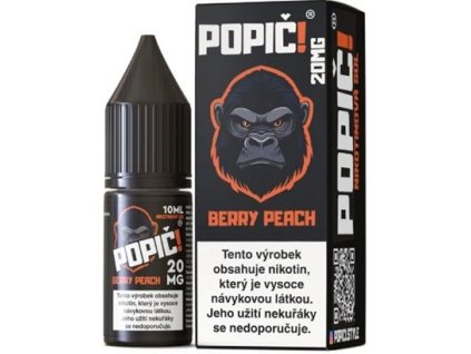 liquid popic salt berry peach 10ml 20mg
