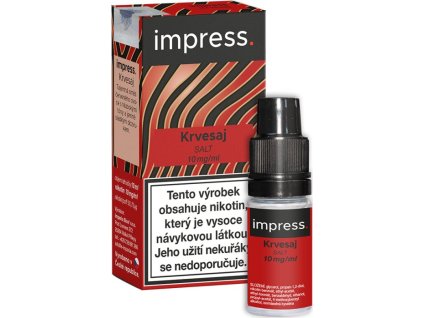 liquid impress salt krvesaj 10ml 10mg