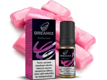 liquid dreamix zvykacka bubblegum 10ml 12mg