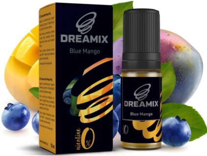 liquid dreamix boruvka a mango blue mango 10ml 0mg