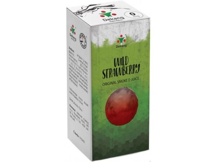 liquid dekang wild strawberry 10ml 0mg lesni jahoda