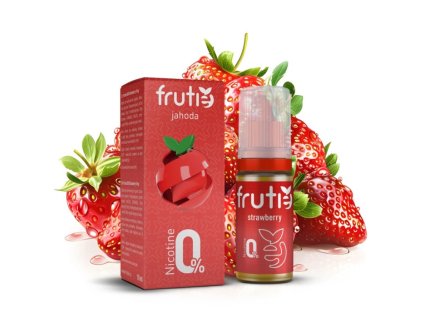 liquid frutie 50 50 jahoda strawberry 10ml 0mg