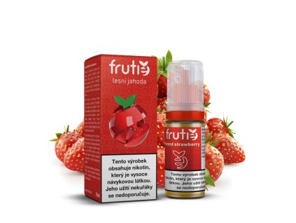 liquid frutie 50 50 lesni jahoda forest strawberry 10ml 12mg