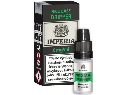 nikotinova baze imperia dripper pg30 vg70 10ml 6mg 1pack