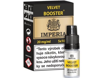 booster imperia velvet pg20 vg80 5x10ml 20mg