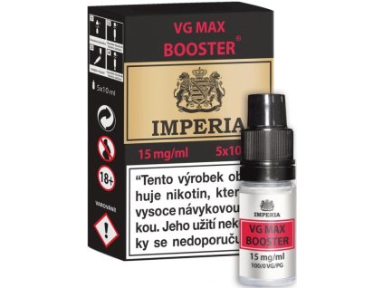 booster imperia vg max vg100 5x10ml 15mg