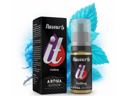 prichut flavourit aroma 10ml fruitberg osvezujici modra malina