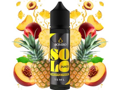 prichut bombo solo juice sv 15ml pineapple peach ananas a broskev