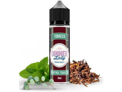 prichut dinner lady sv tobacco 10ml menthol tobacco