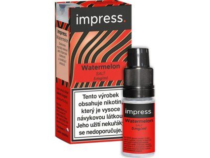 liquid impress salt watermelon 10ml 5mg