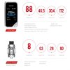 smoktech x priv tc225w grip full kit prism blue
