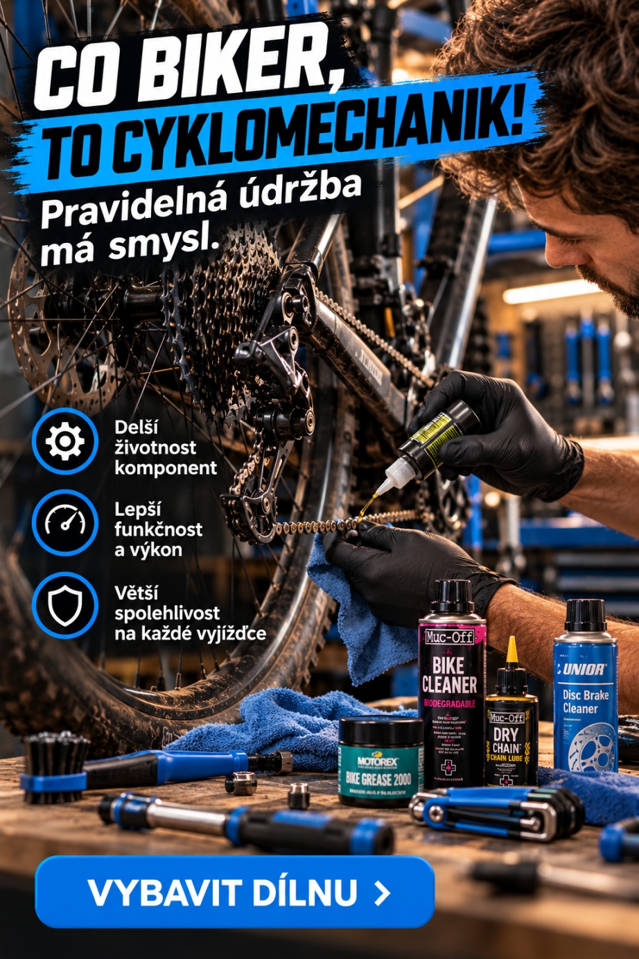Co biker, to cyklomechanik!