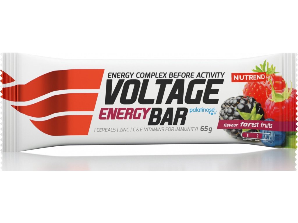 Voltage Energy Bar, tyčinka, 65 g lesní plody