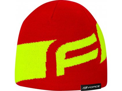 cepice zimni force dwarf pletena cerveno fluo img 903060 hlavni fd 3