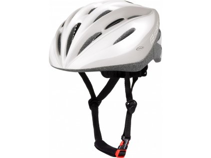 přilba FORCE TERY, bílo-šedá (Velikost S-M)