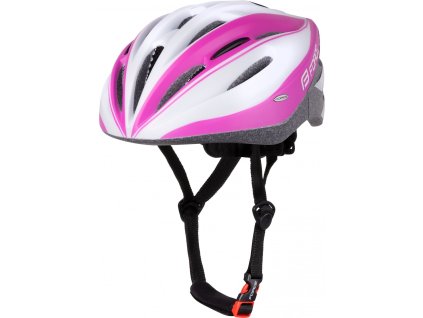 přilba FORCE TERY, bílo-růžová (Velikost S-M)