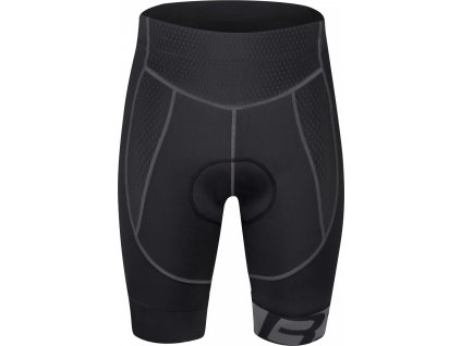 kraťasy FORCE B30 do pasu s vložkou,černo-šedé (Velikost 3XL)