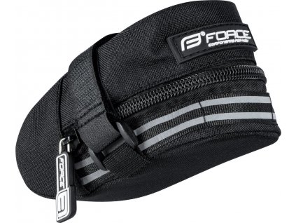 brašna pod sedlo FORCE MINI suchý zip, černá