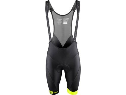 kraťasy F B51 se šráky a vložkou,černo-fluo (Velikost 3XL)
