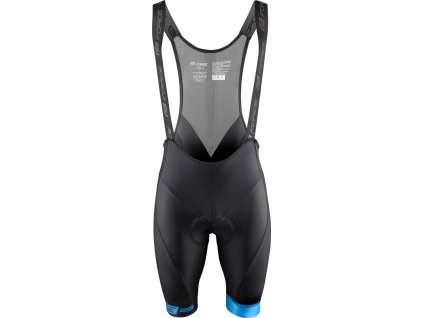 kraťasy F B51 se šráky a vložkou,černo-modré (Velikost L)