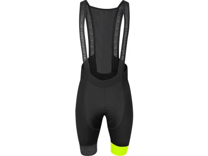 kraťasy F FASHION se šráky a vložkou,černo-fluo (Velikost vložkou,črn-fluo 3XL)