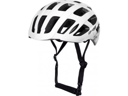 přilba FORCE HAWK, bílo-černá (Velikost S-M)