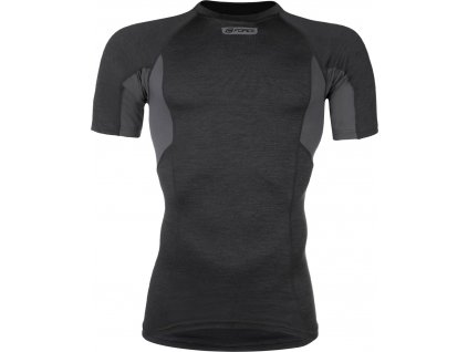 triko funkční  FORCE BREEZE krátký rukáv, šedé (Velikost 3XL)