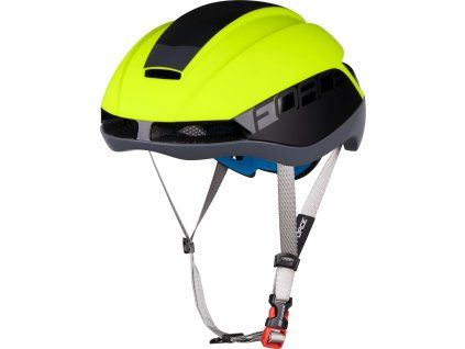 přilba FORCE ORCA, fluo mat-šedá (Velikost mat-šedá S-M)