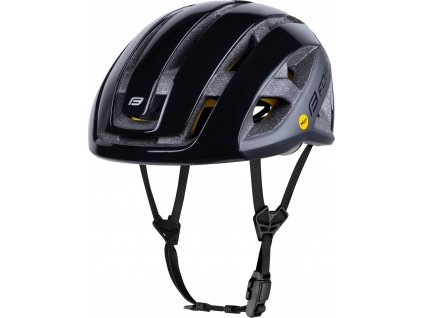 přilba FORCE NEO MIPS, černá mat-lesk (Velikost mat-lesk S-M)