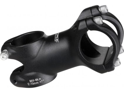 představec FORCE BASIC S4.6  31,8mm Al, černý (Velikost 31,8/70mm)