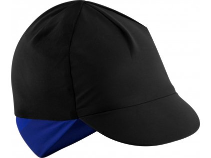 čepička s kšiltem FORCE BRISK zimní,črn-modrá (Velikost L-XL)