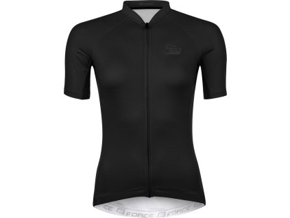 dres FORCE PURE LADY kr. rukáv, černý (Velikost L)