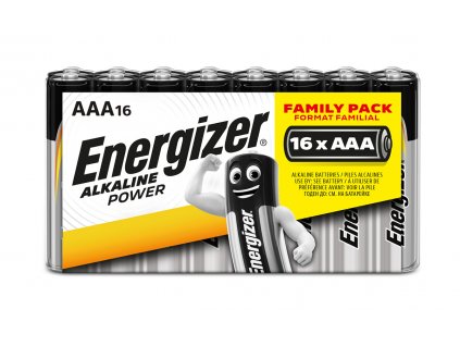 EC003 Energizer Alkaline Power AAA 16pack shrink