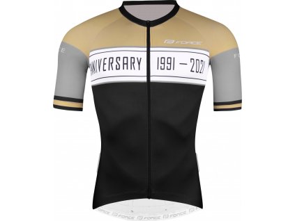 dres F ANNIVERSARY kr. rukáv, černo-zlatý (Velikost 3XL)