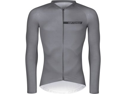 dres FORCE CHARM dlouhý rukáv, šedý (Velikost 3XL)