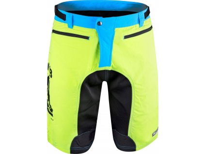 kraťasy F MTB-11 odnímatelná vložka, fluo (Velikost XXXL)