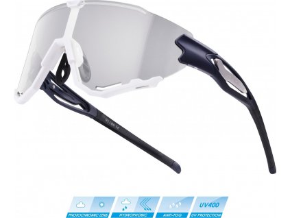 brýle FORCE CREED modro-bílé, fotochromatické sklo