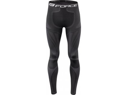 kalhoty funkční FORCE FROST, černé (Velikost kalhoty/funkční prádlo FORCE FROST  černé L-XL)
