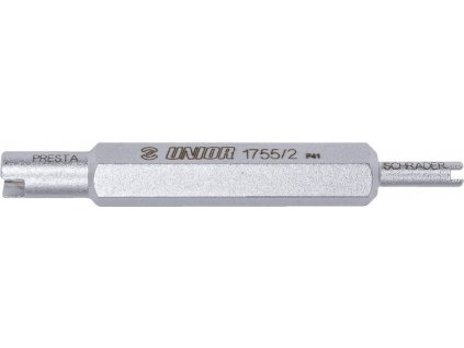 klíč UNIOR na vložky AV/FV ventilků, ocel, šedý