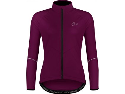 bunda FORCE ARROW LADY softshell, fialová (Velikost L)