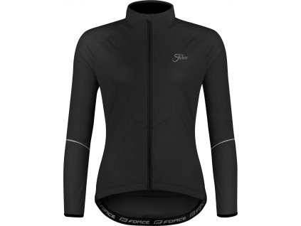 bunda FORCE ARROW LADY softshell, černá (Velikost L)