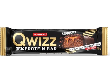 Qwizz 35% Protein Bar, tyčinka, 60 g čoko brownies