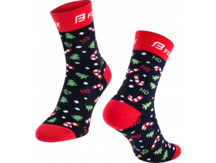 ponožky FORCE X-MAS (Velikost X-MAS S-M/36-41)